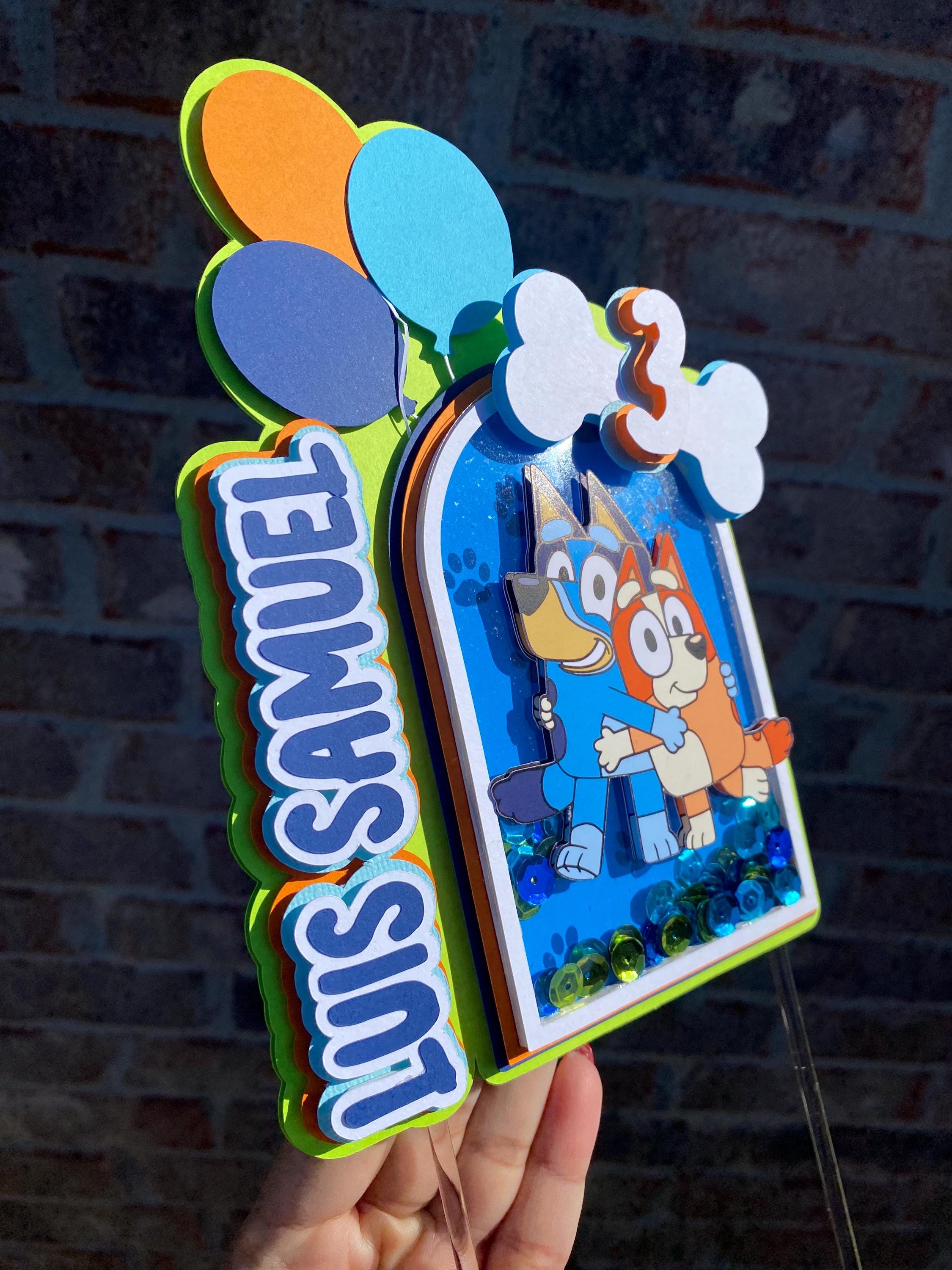 Bluey Caketopper Shaker