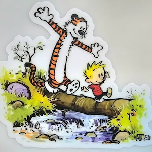 Calvin and Hobbes Decal
