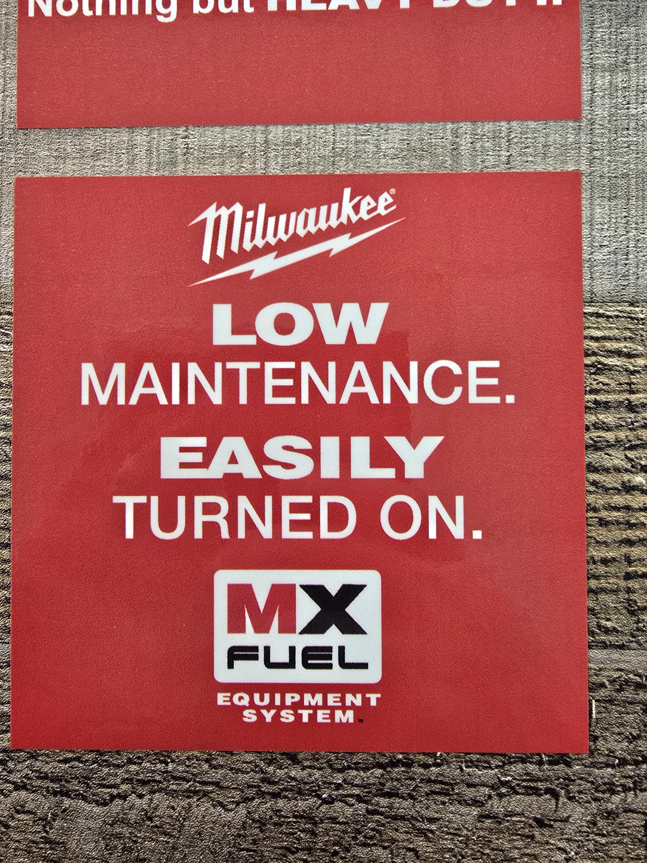 Milwaukee Sticker Set Milwaukee Tool Sticker Pack (4) – Tough Vinyl Decals for Toolbox, Hard ...