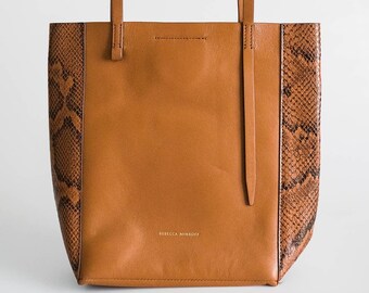 Rebecca Minkoff Stella Medium Convertible Backpack snake print/gold brown Rebecca Minkoff | Bags | Rebecca Minkoff Stella Medium  main image 2