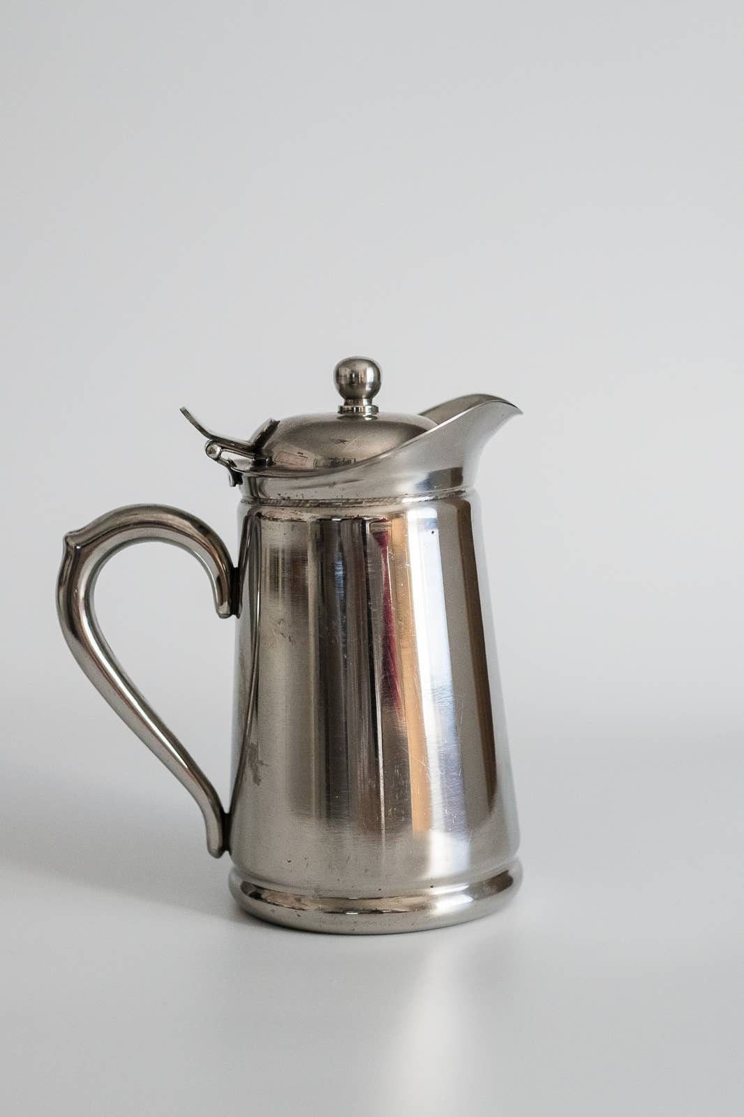 Vintage BRANDWARE Japan Stainless Steel Individual Teapot / Coffee