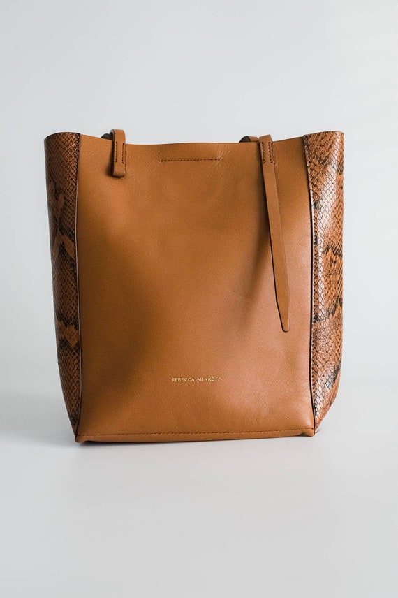Rebecca minkoff stella leather tote outlet