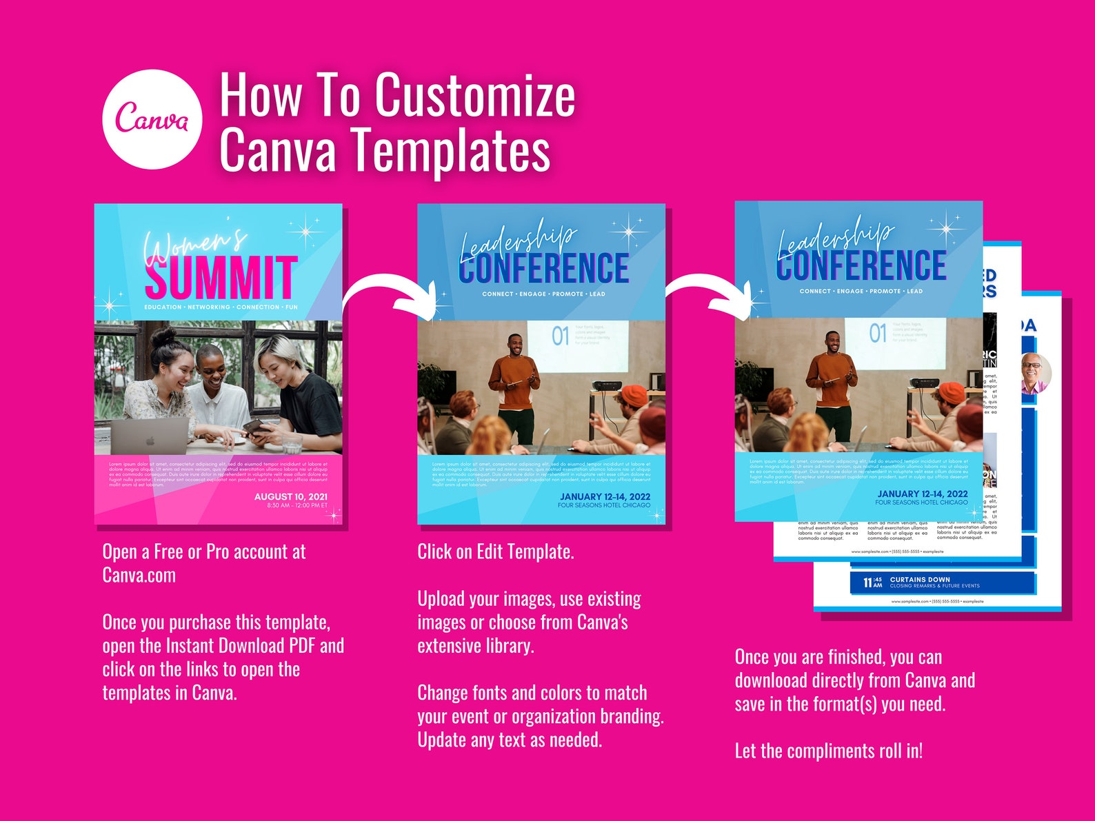 Bright And Bold Event Agenda Templates Agenda Template For Etsy bright-and-bold-event-agenda-templates-agenda-template-for-etsy