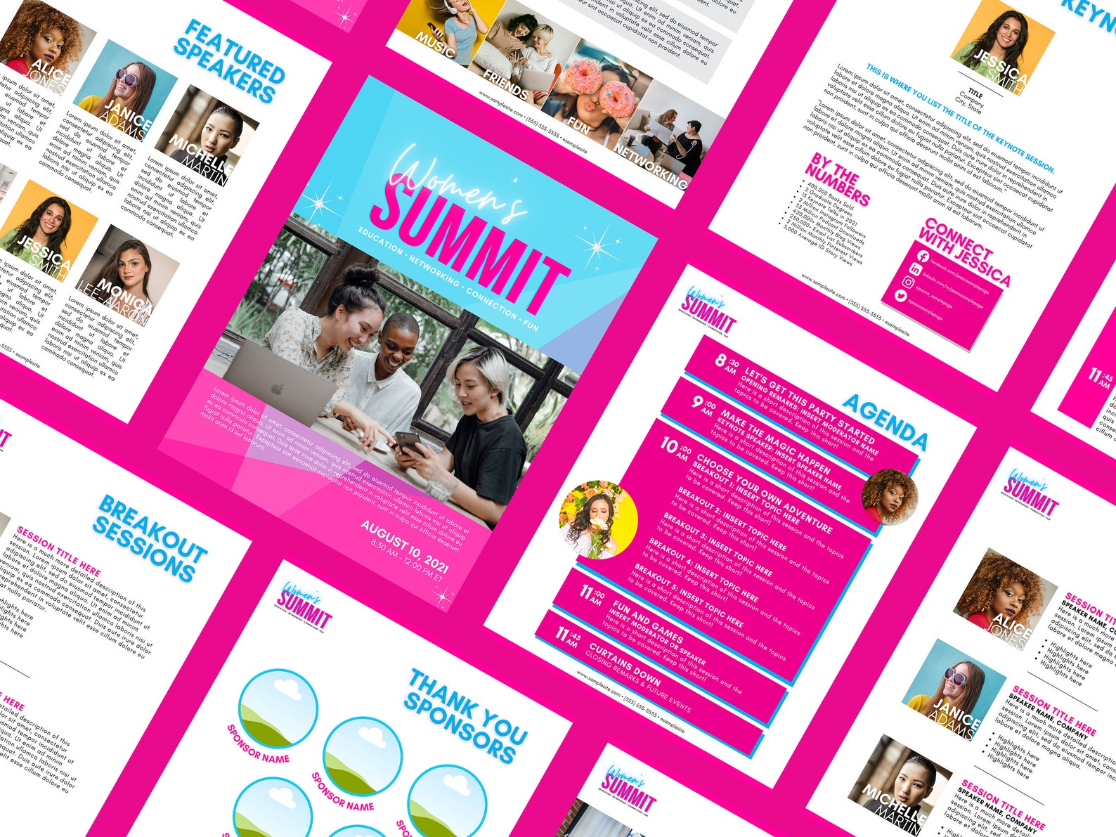 Bright And Bold Event Agenda Templates Agenda Template For Etsy bright-and-bold-event-agenda-templates-agenda-template-for-etsy