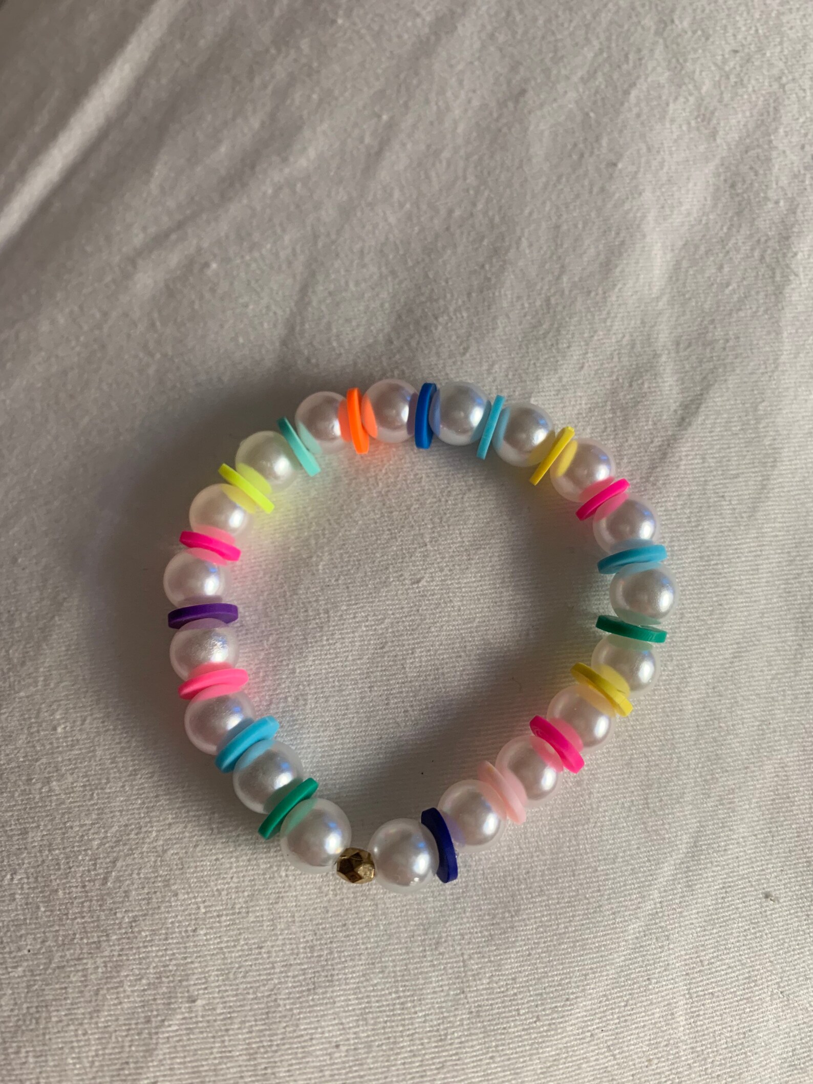 Preppy Bracelet Preppy Jewelry Pearl Bead Bracelet Etsy