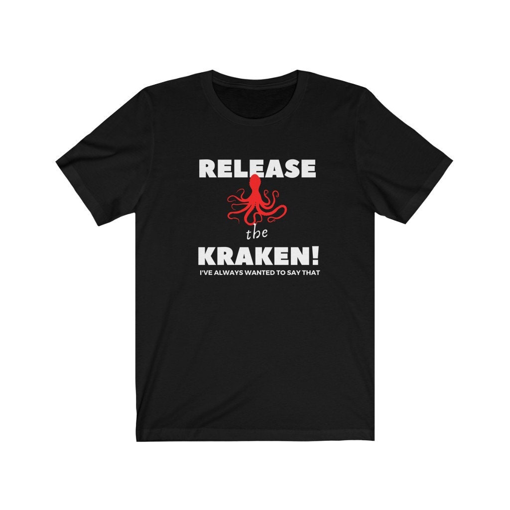 Release The Kraken! Funny T-Shirt Seattle Kraken Pirate Shirts T Shirt  Unisex Jersey Short Sleeve Tee Hoodie - AnniversaryTrending
