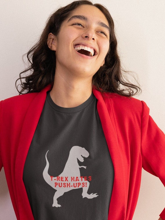T-Rex hates push-ups | Dinosaur lovers 