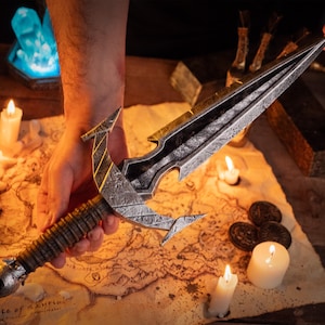 Skyrim Mehrunes Razor | Skyrim Props | Skyrim Elder Scroll Decor