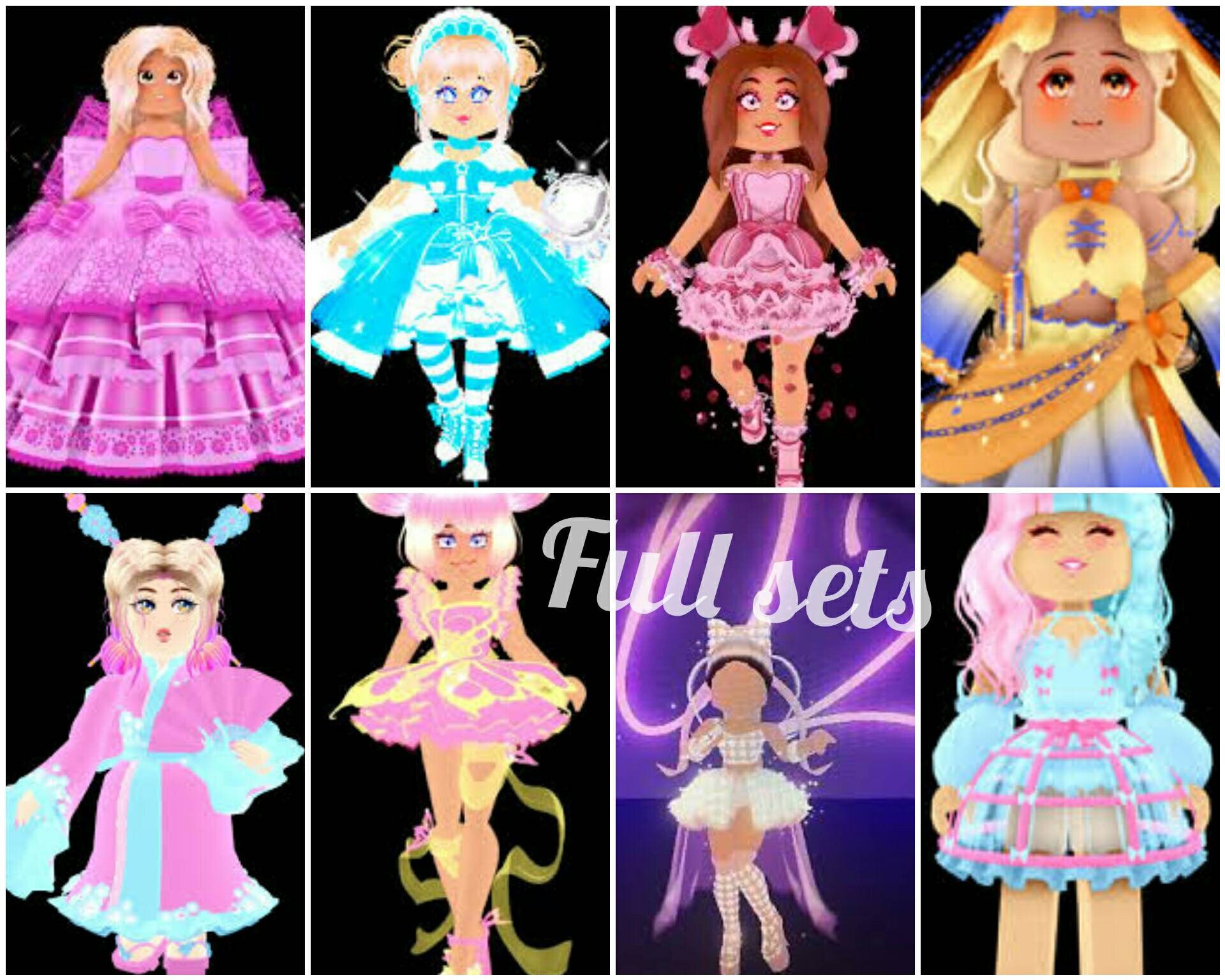 Royale High full sets Roblox ingame digital gifts. Etsy