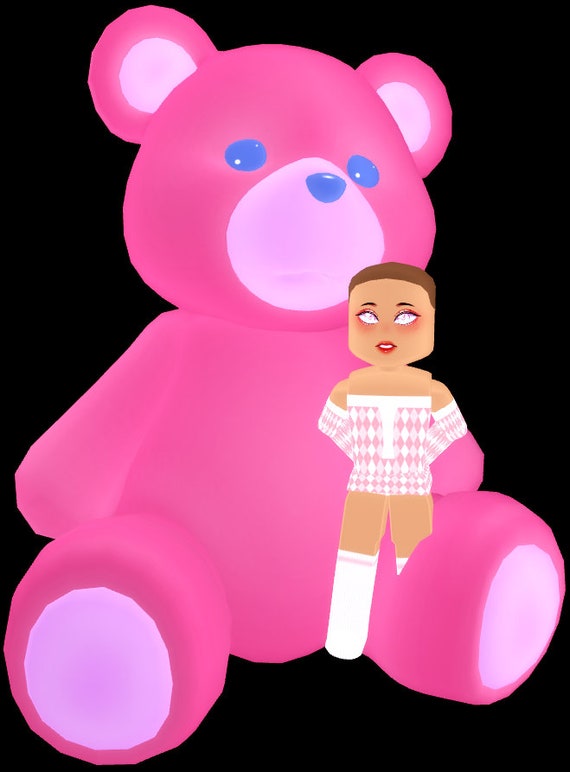 Teddyzilla V2 Royale High RH Roblox Limited Ingame Etsy