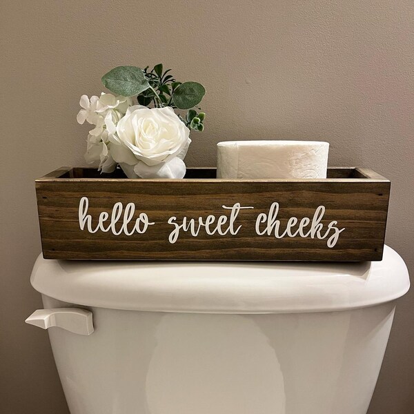 Toilet Tank Box Etsy