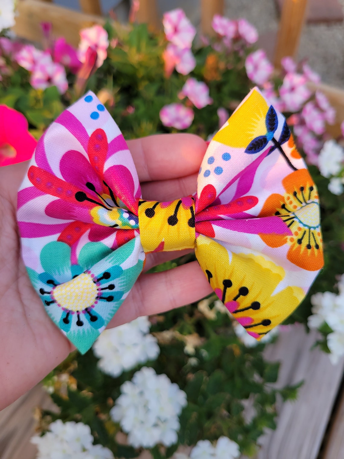 Pet collar bows bows for pets dog collar bows Girly Dog Etsy
