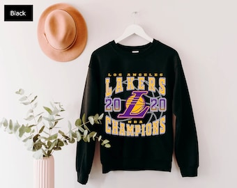 vintage lakers sweater