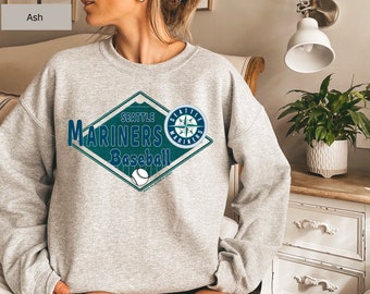 Seattle mariners crewneck sweatshirt Clearance