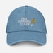 Rex Orange County Denim Baseball Cap | Who Cares Hat 