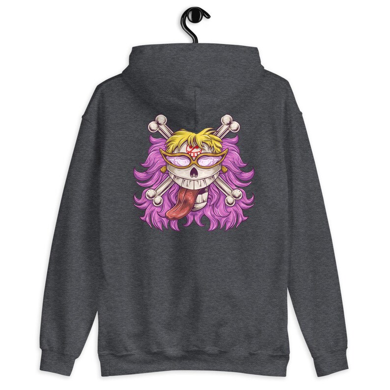 One Piece Doflamingo Hoodie Etsy