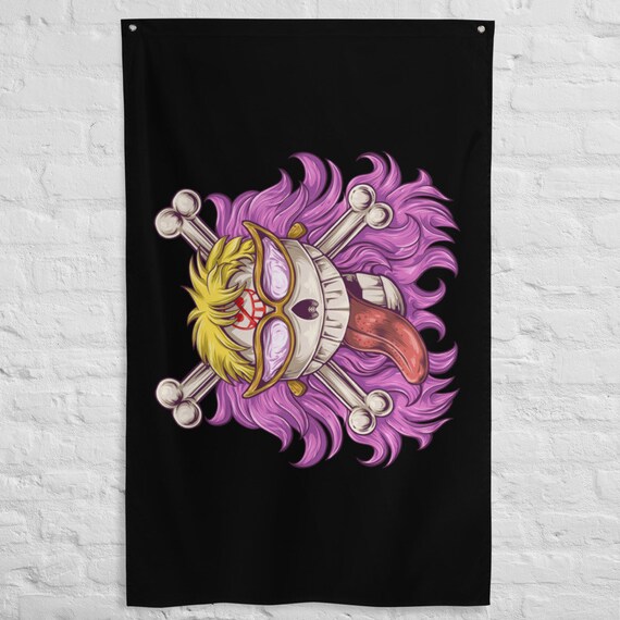 One Piece Doflamingo Flag Etsy
