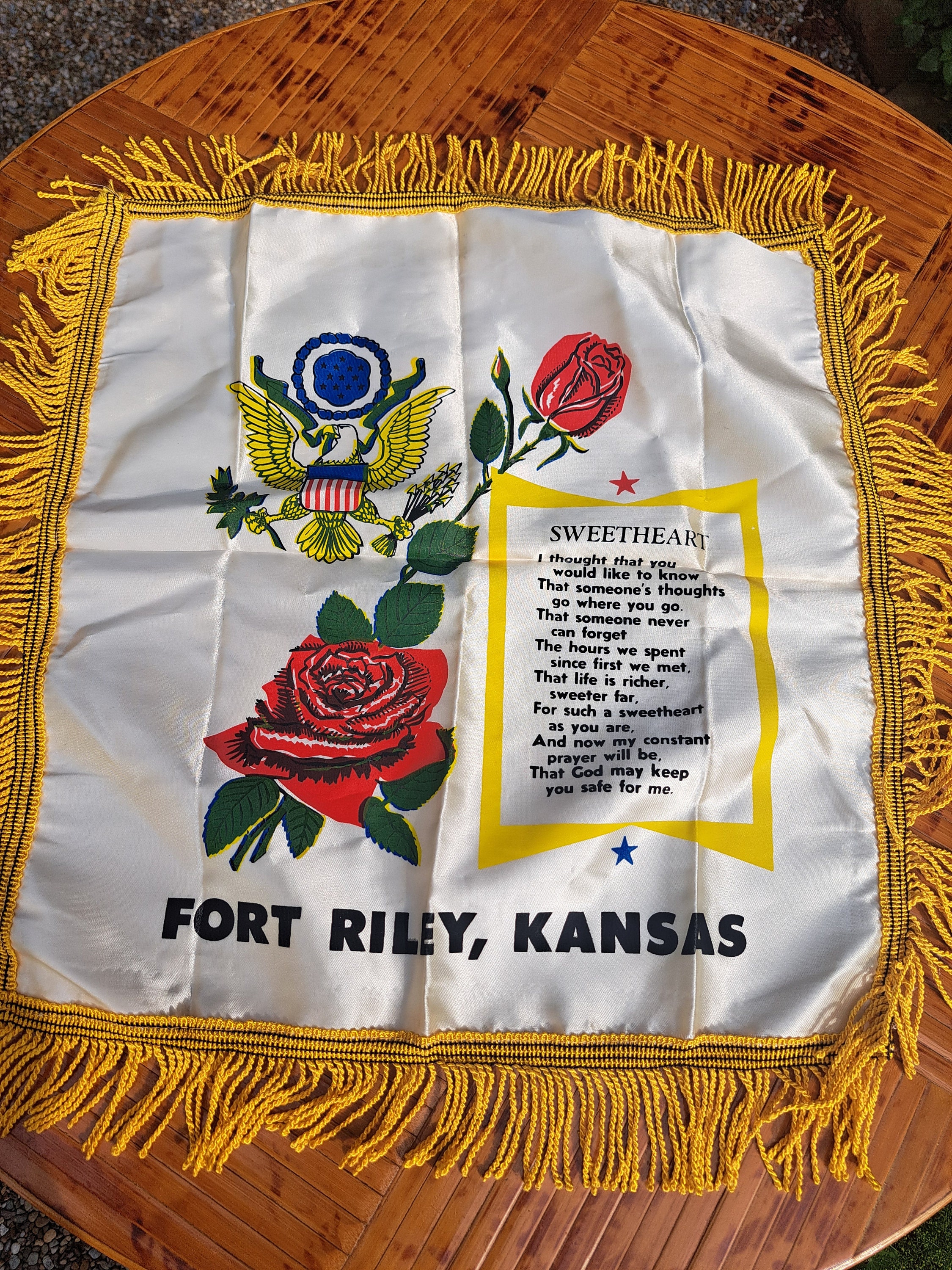 Pillow Army Sweetheart - Etsy