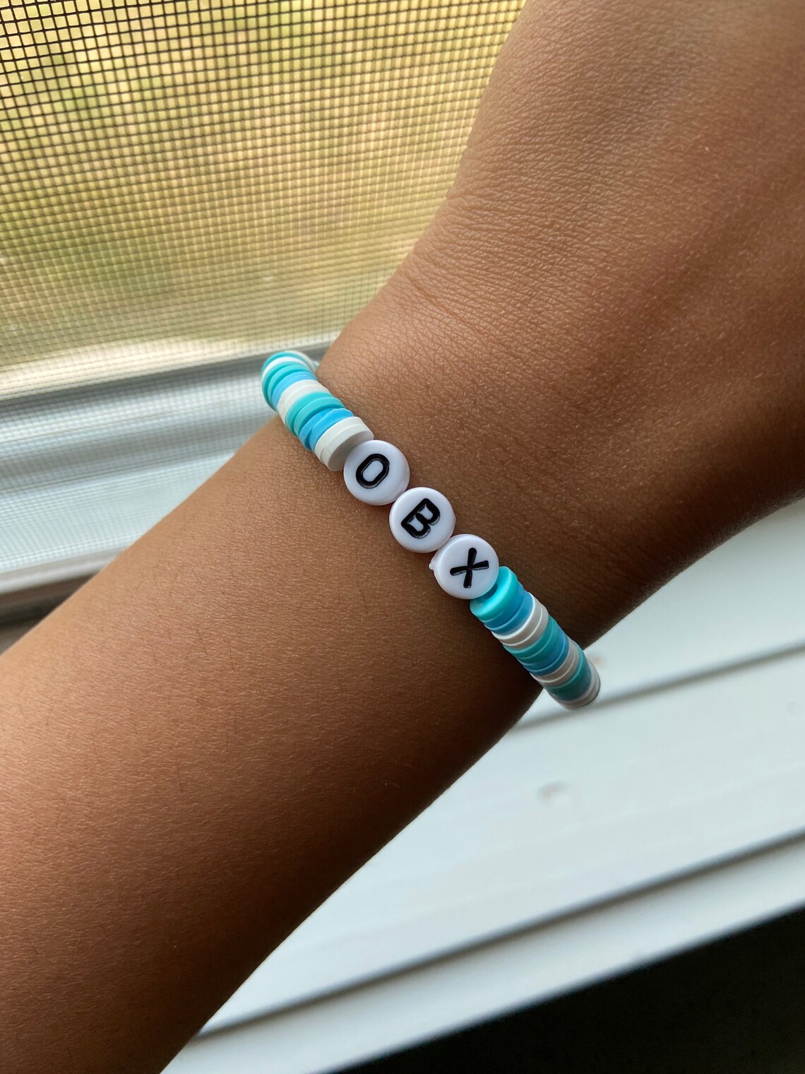 Outer Banks Beaded Bracelet Etsy