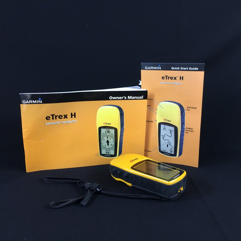 Garmin Etrex H Personal Navigator GPS Handheld High Etsy