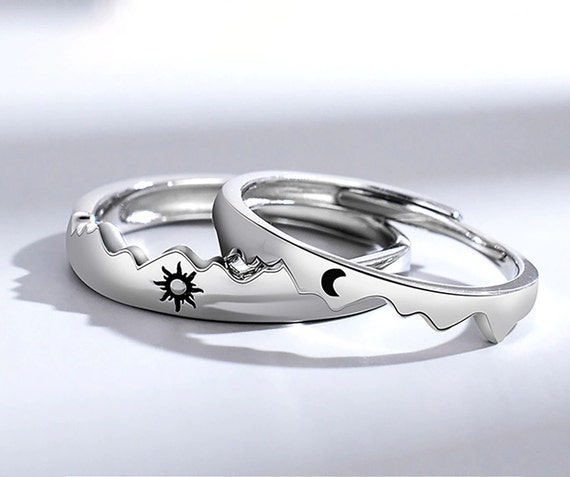 Sun and Moon Ring Sun Ring Friendship 