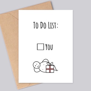 "freche Geburtstagskarte ""To Do List"" - alles Gute zum Geburtstag für Sie - Kunstwerk im Doodle-Stil - luxuriöses, strukturiertes Finish - Größe A6 - 100% recycelbar."