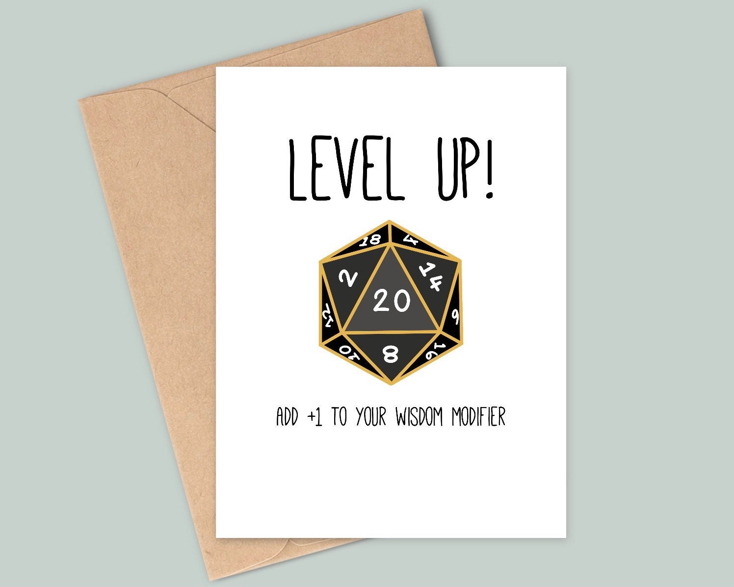 Fallout level Up Personalized Birthday Card 