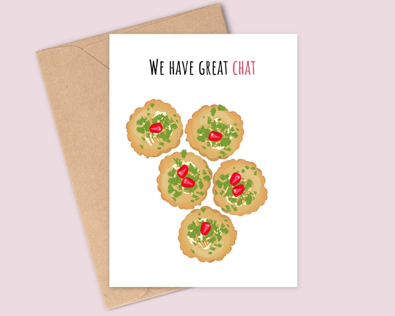 Yoghurt Chat Bombs We Have Great Chat Funny Anniversary/Valentines Day Greetings Card Handmade A6 Recyclable image 1