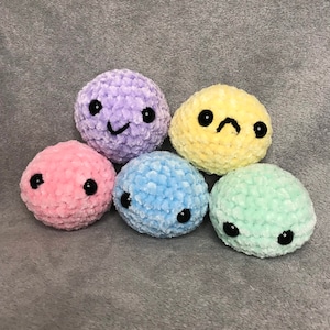 Stress Buddy. Custom Desk Pet. Worry Friend. Fidget ball  (Hand Made to Order)