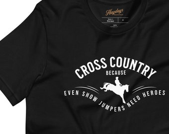 Cross-Country horseback riding t-shirt | Eventing t-shirt | Show Jumper shirt | Equestrian apparel