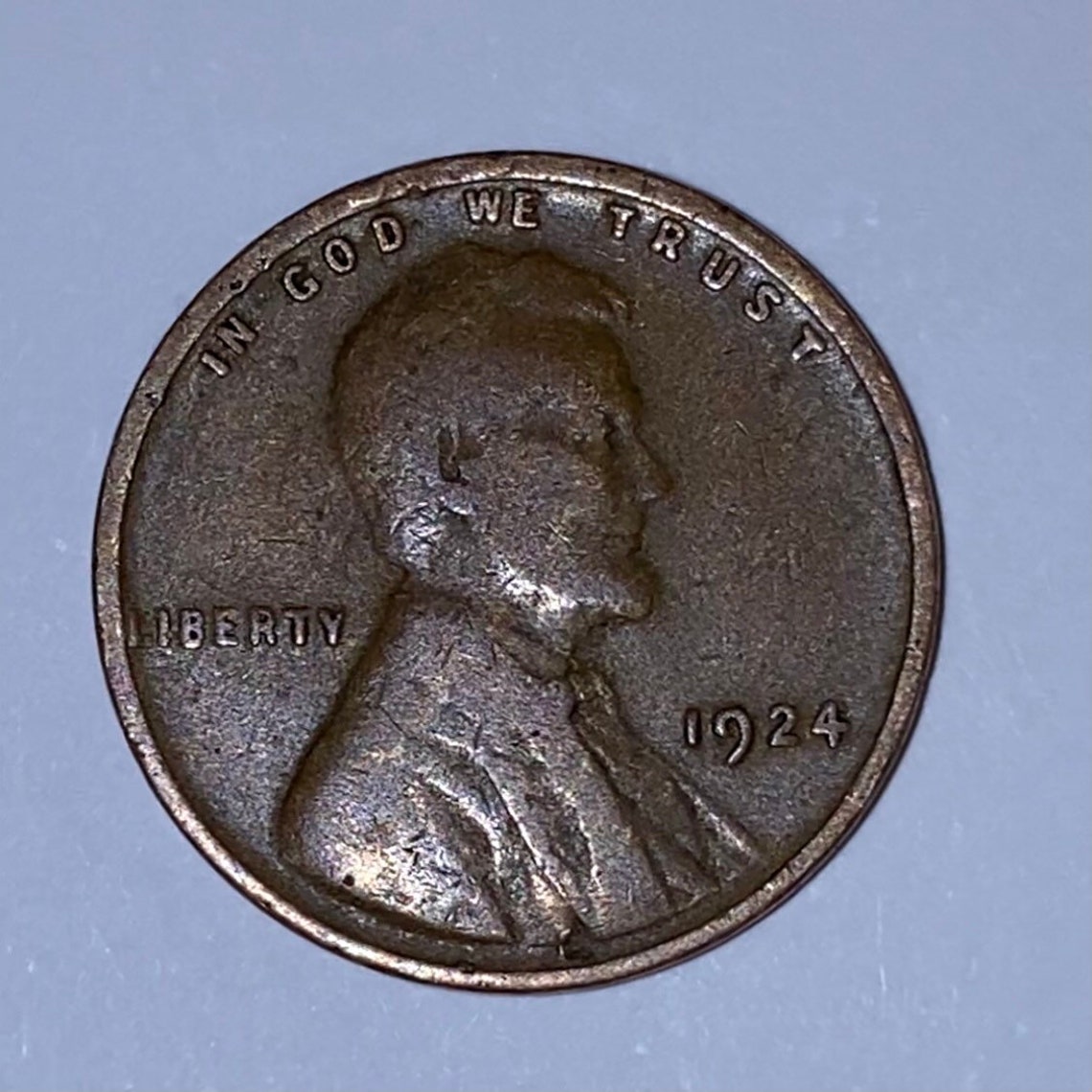 RARE 1924 No Mint Mark Wheat Penny Error Edge Etsy