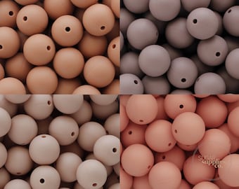 Contas de silicone de 19 mm, contas de silicone DIY, contas de silicone de grau alimentício sem BPA, contas de silicone em massa, contas por atacado