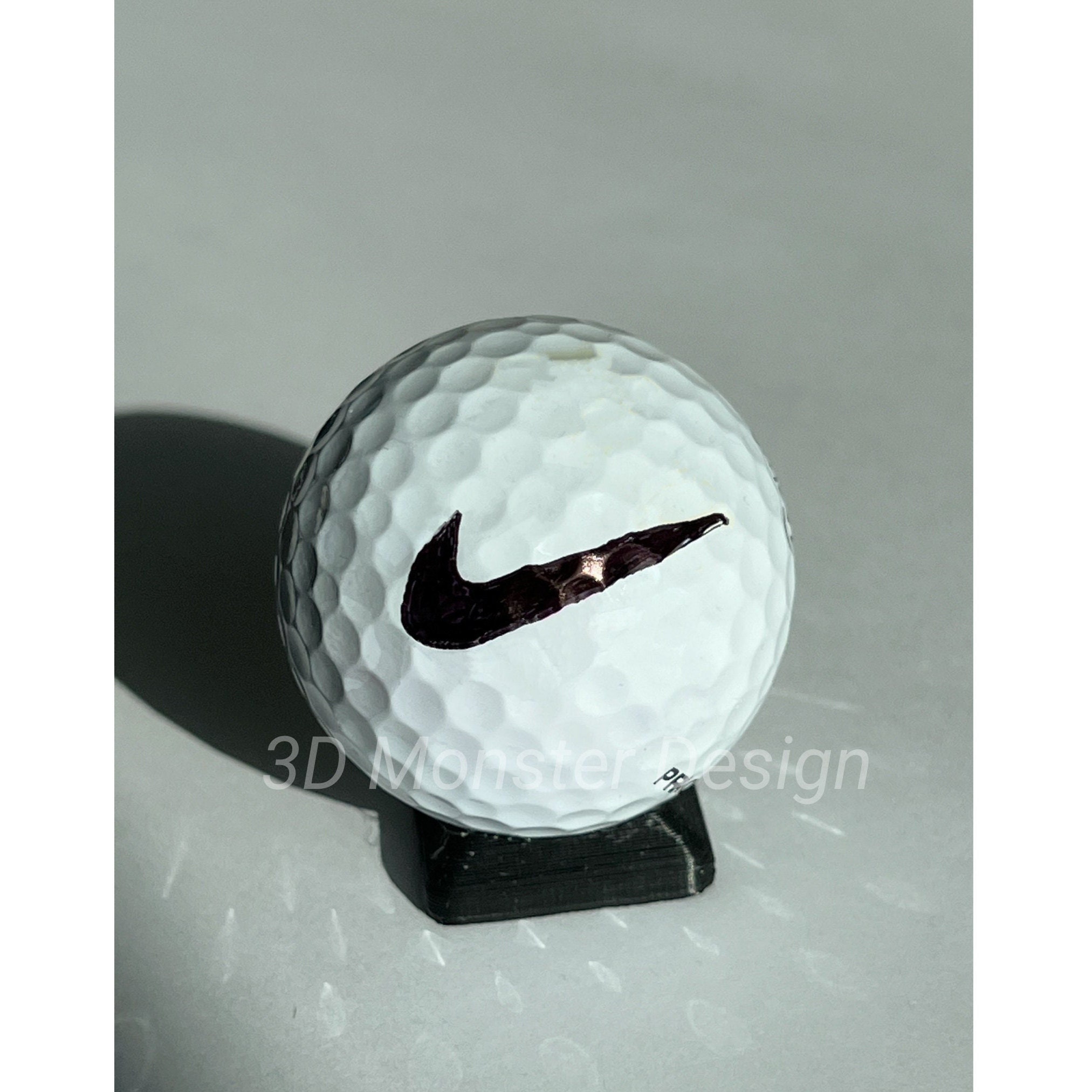 Nike Swoosh Golf Ball Marking Stencil 3D Printed Etsy Canada