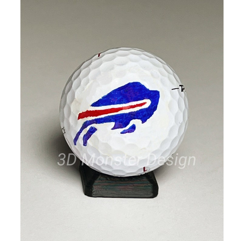 NFL Football Team Golf Ball Marking Stencil 3D Printed Etsy