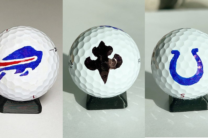 Custom Golf Ball Marking Stencil 3D Printed Etsy