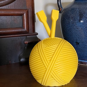 Knit Yarn Ball Notions Storage Bowl