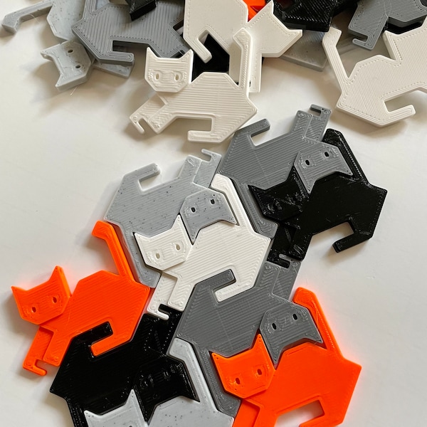 Tessellating Escher-style Cats