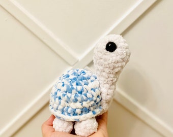 Crochet Tortoise: Handmade Baby Yarn Plush Toy