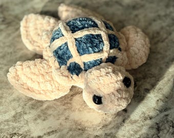 Crochet Blueberry Pie Turtle