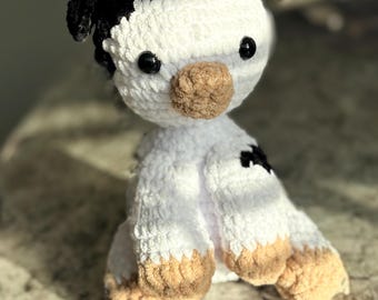Crochet Baby Cow Plush