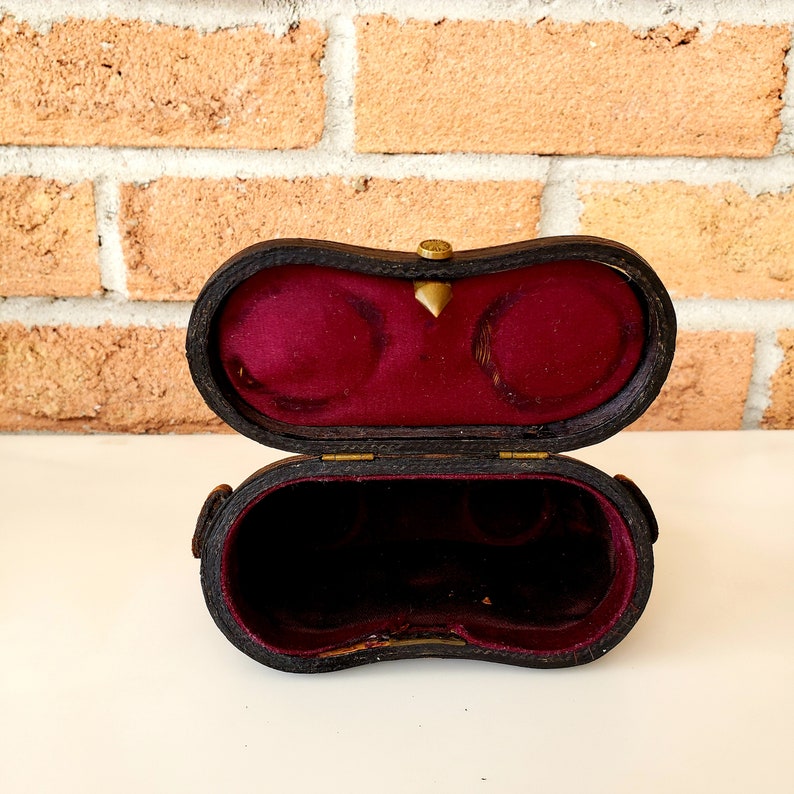 Antique Opera Glasses Original Leather Case Victorian Etsy