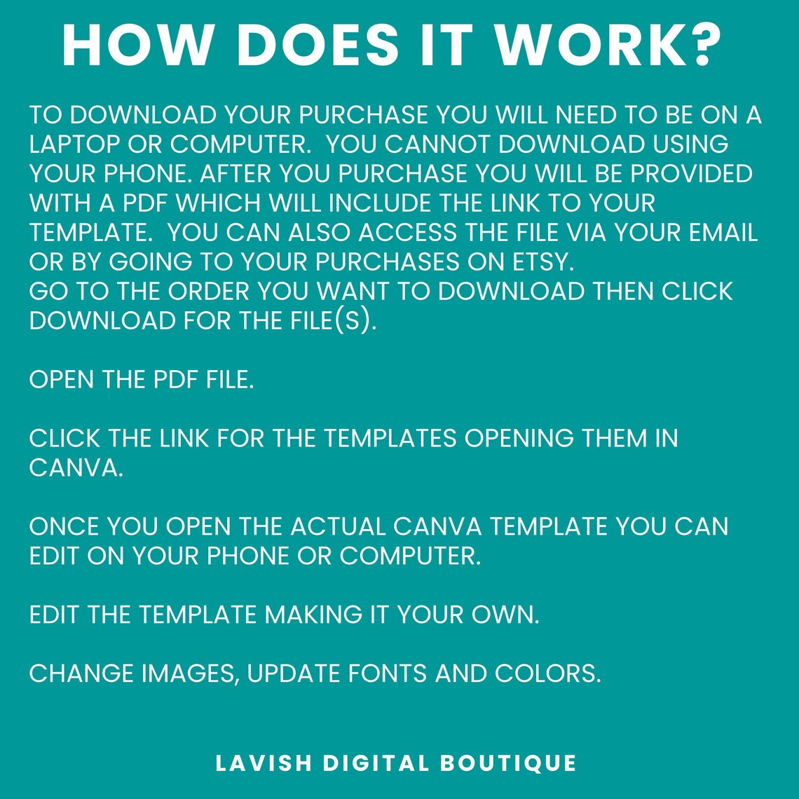 Blue Funeral Program Template, Obituary Canva Template (digital