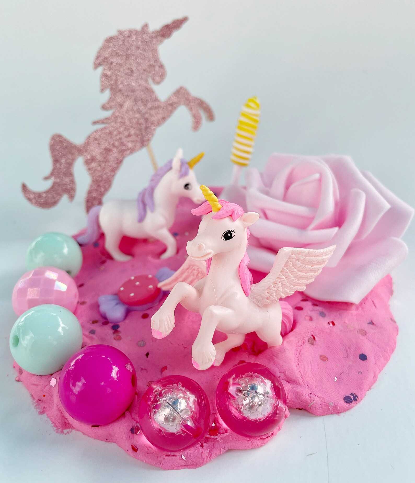 Unicorn Playdough Kit Unicorn Play dough Kit Unicorn Sensory | Etsy