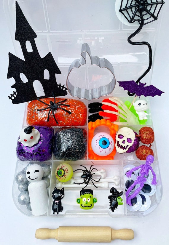 Halloween Playdough Kit Halloween Play Dough Kit Halloween