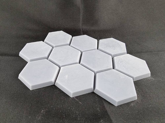 Hex bases x10 for battletech