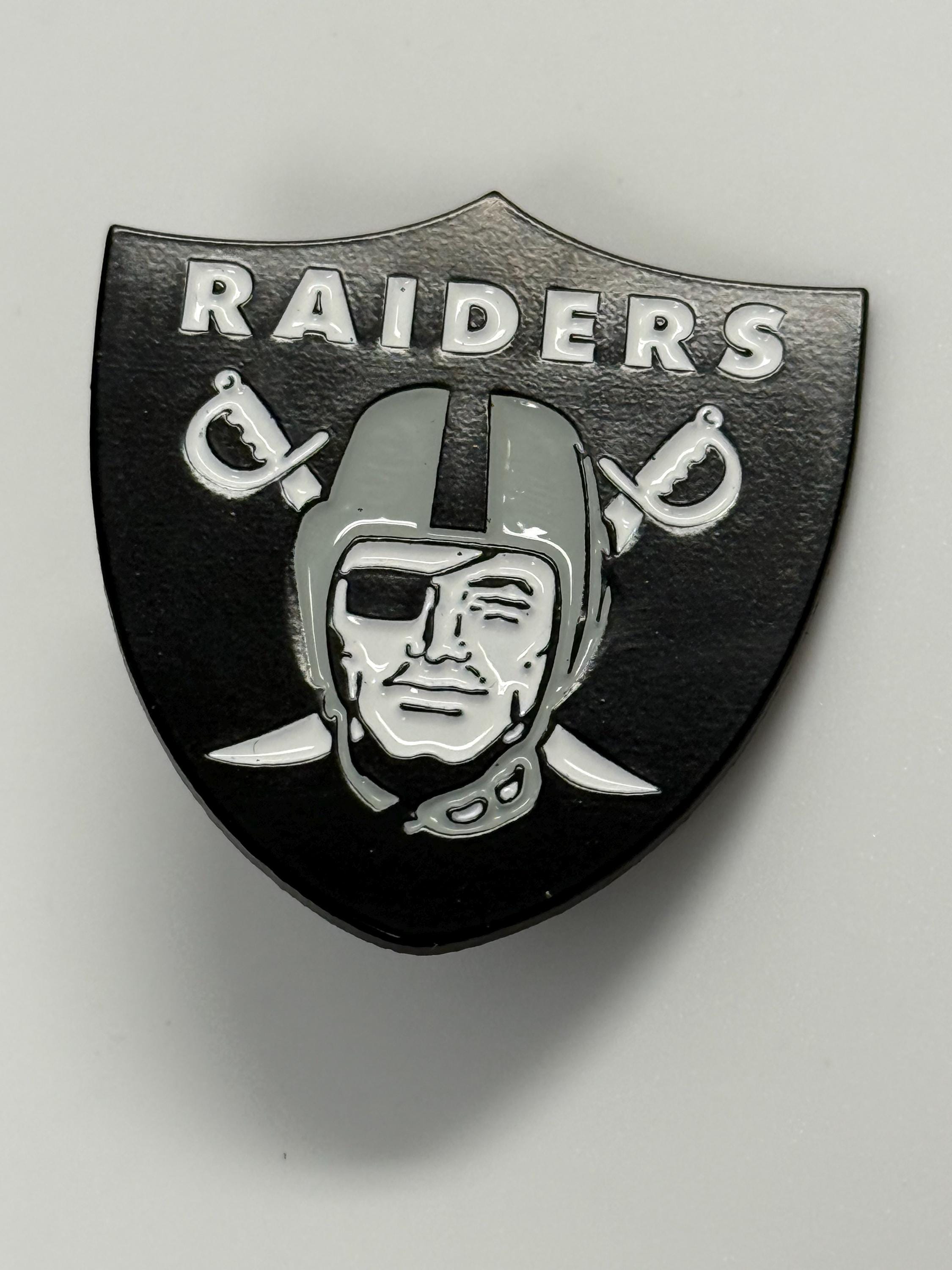 Raiders Metal Shield - Etsy