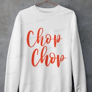 Chop Chop Braves Digital Download T-shirt Design