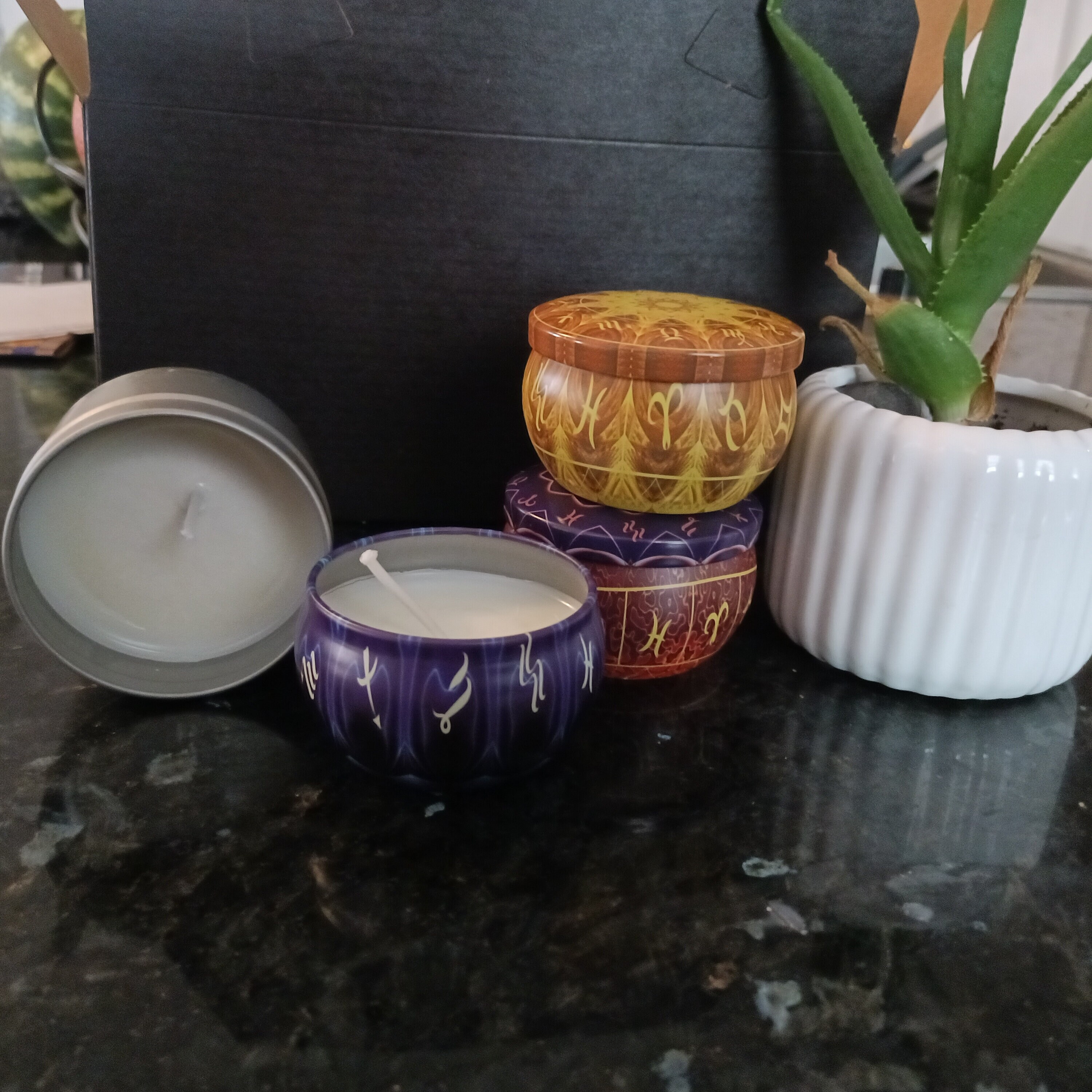Relaxing and soothing Organic Candles Etsy