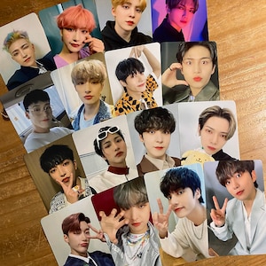 ATEEZ Unofficial Handmade Photocards Hongjoong Seonghwa
