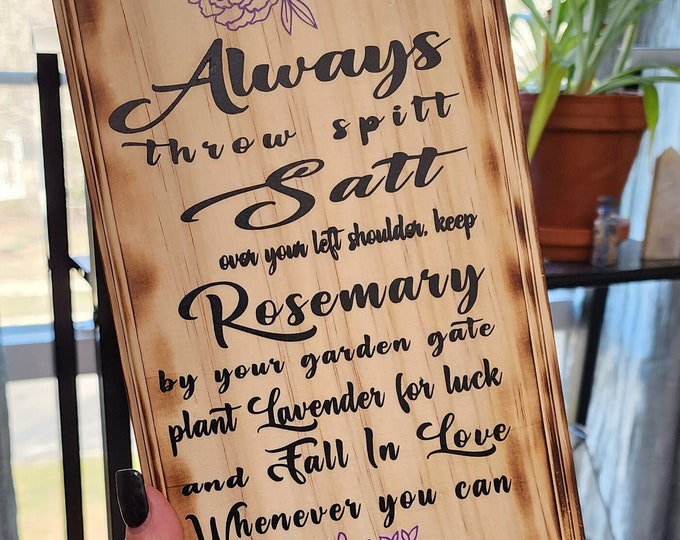Practical Magic Sign - Etsy